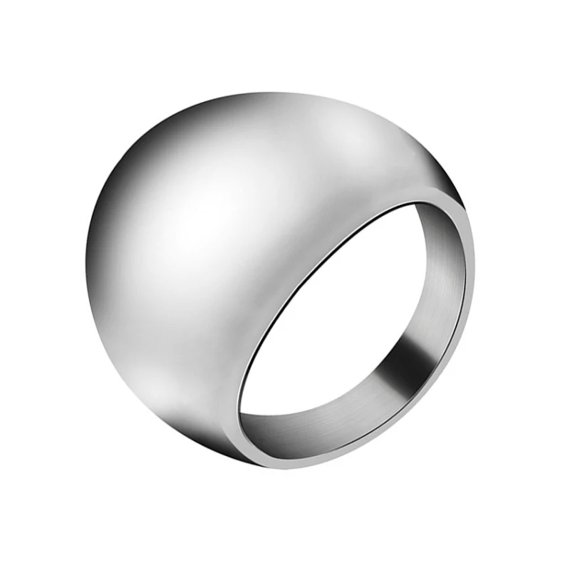 Дубай золотые кольца Большие широкие гладкие круглые мужские Коктейльные