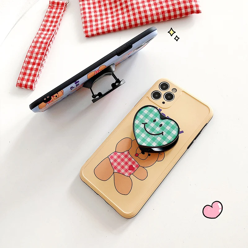Милый складной держатель для телефона с надписью Love Griptok телефонная ручка iPhone 11
