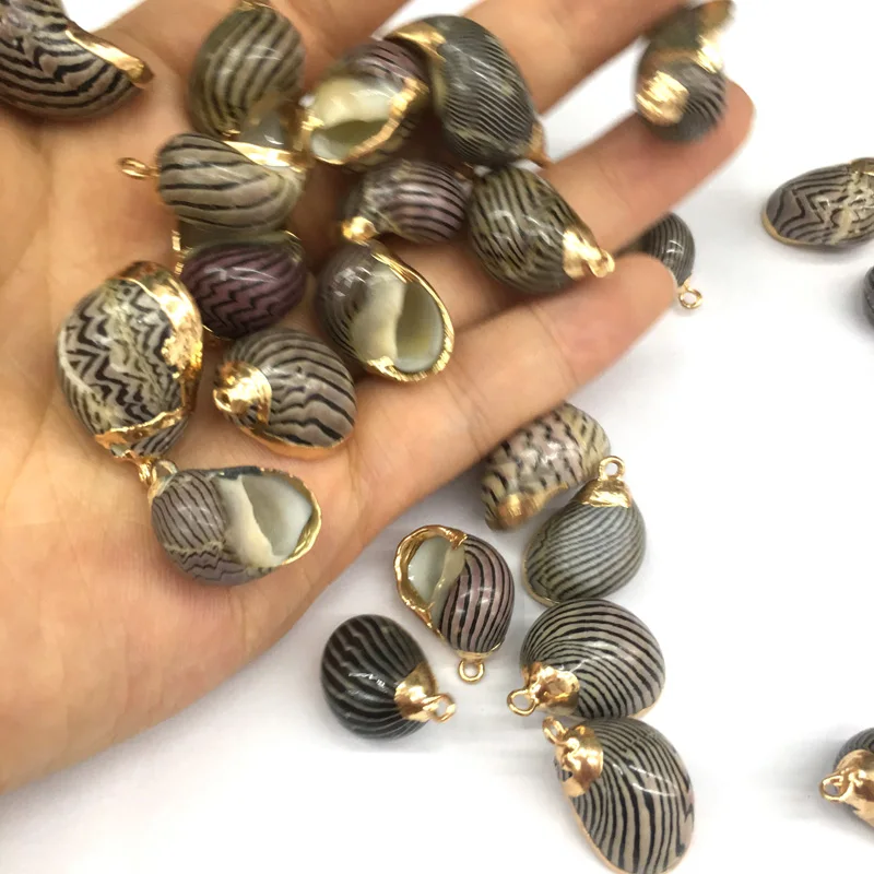 Натуральный корпус в форме раковины кулоны подвески ожерелье кулон для