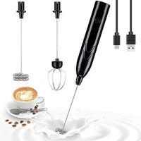 electric milk frother cappuccino coffee foamer handheld egg beater usb charging hot chocolate latte drink mixer blender