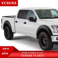 wheel arch mudguards fender flares for ford f150 2015 2016 2017 2018 2019 accessories with bolt nuts pickup truck ycsunz
