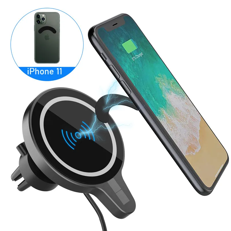 Беспроводное зарядное устройство XMXCZKJ 15 Вт Qi для iPhone 11 Pro XS Max XR X 8 Plus 12 Быстрое