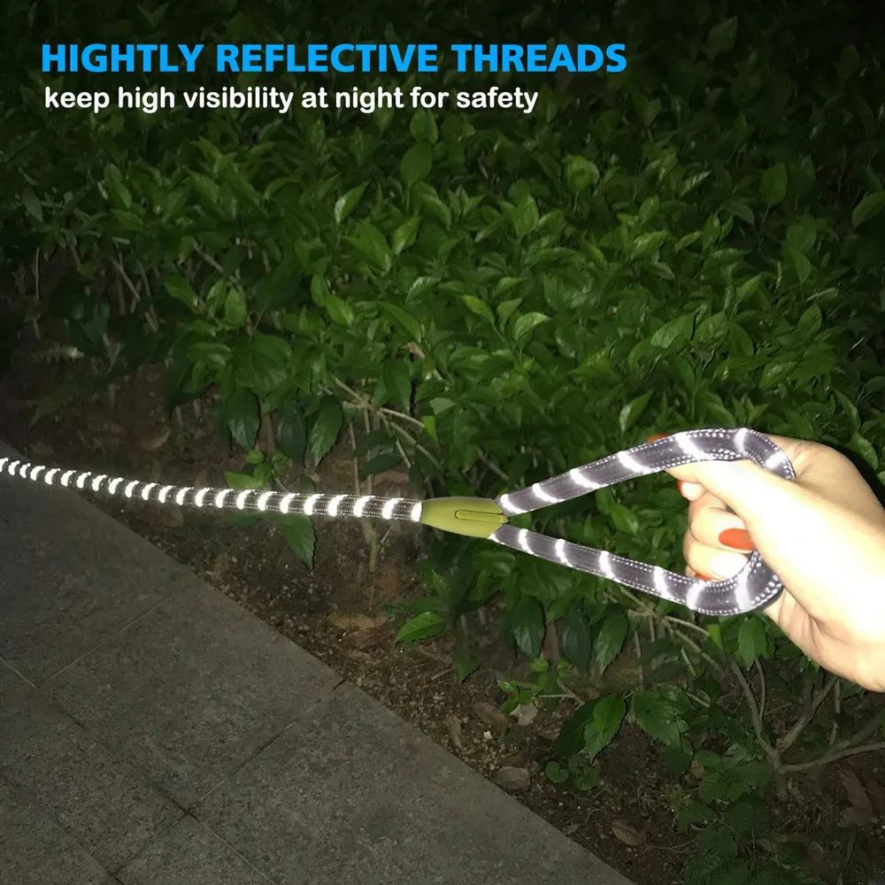 Pet товары собаки поводок для маленьких большой поводки Светоотражающие веревку