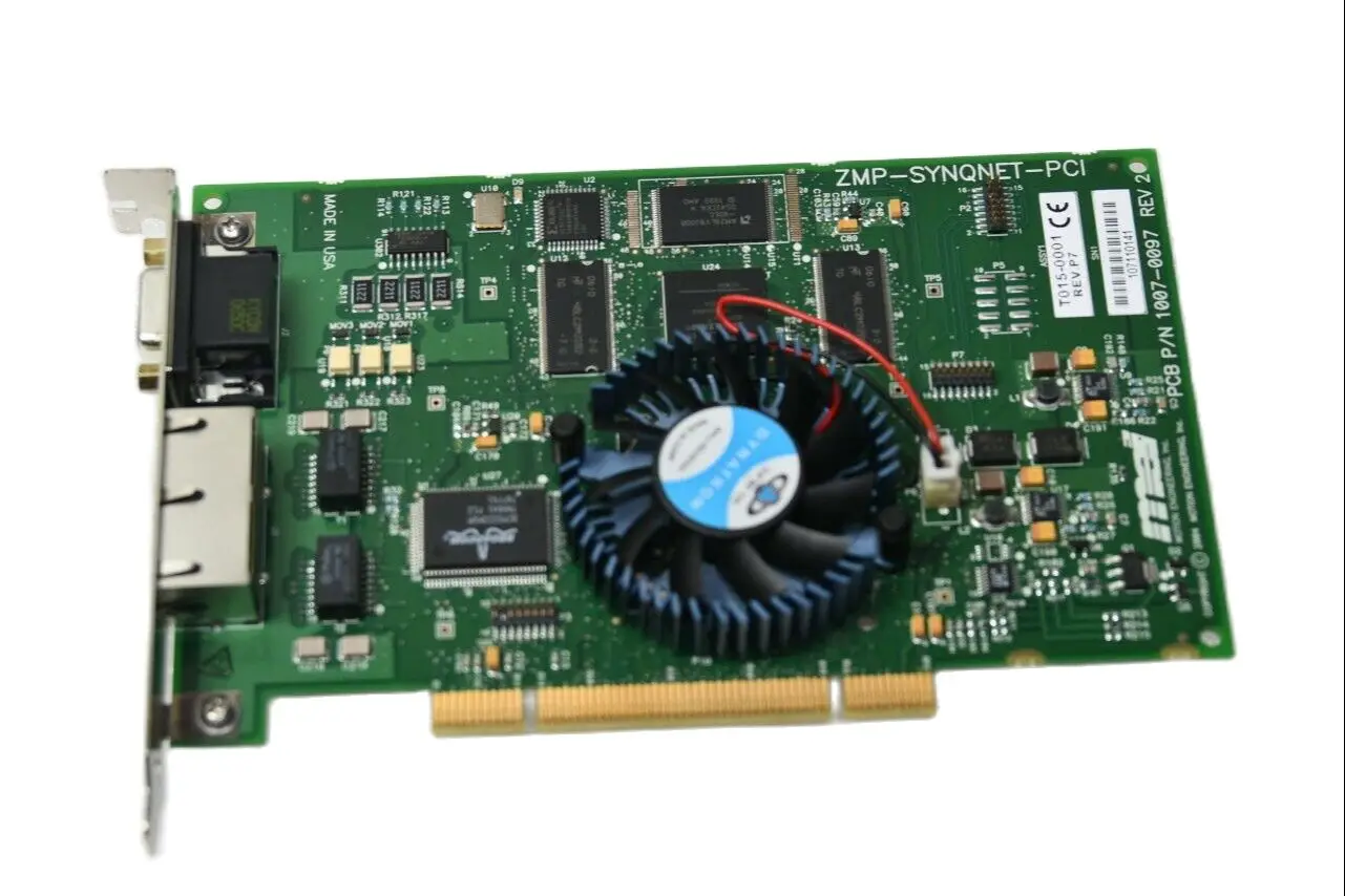 Мэй движения печатная плата P/N 1007-0097 REV2 ZMP-SYNQNET-PCI/ T015-0001 REV.P7 используется в хорошем