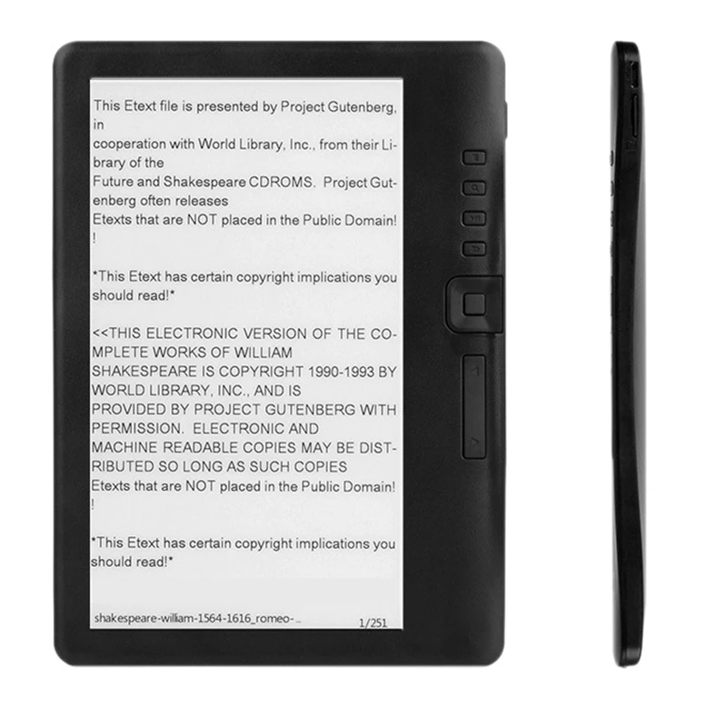 

Ebook Reader,7-Inch Bk7019 Color Screen E-Book Audio&Video Xpod,Black