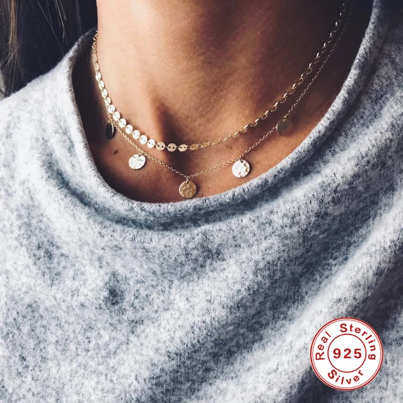 Ожерелье-чокер женское из серебра 925 пробы | Украшения и аксессуары