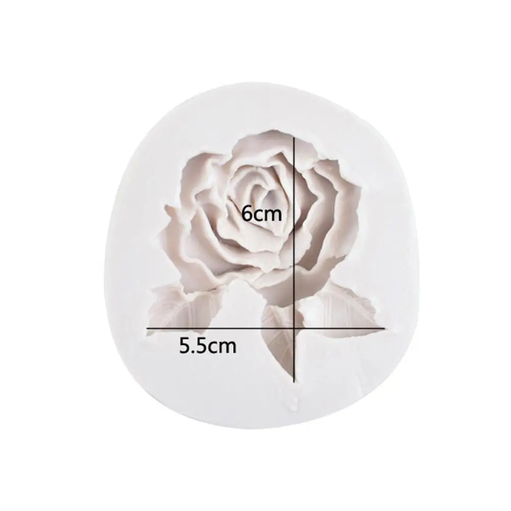 

1pc 3D Rose Flower Cake Tools Silicone Molds for Wedding Cake Decorating Tools Resin Mold Kitchen Baking Accessories