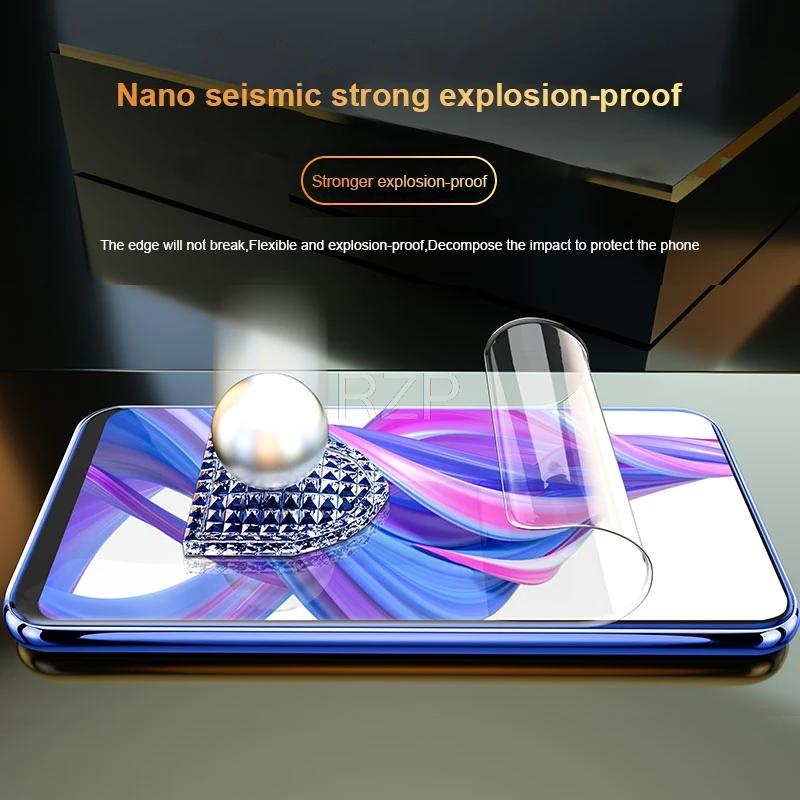 RZP полное покрытие протектор экрана для huawei Honor 9X Pro 9i 10 lite 20 Pro V20 20i Гидрогелевая пленка для Honor 10 9 lite TPU ПЭТ пленка