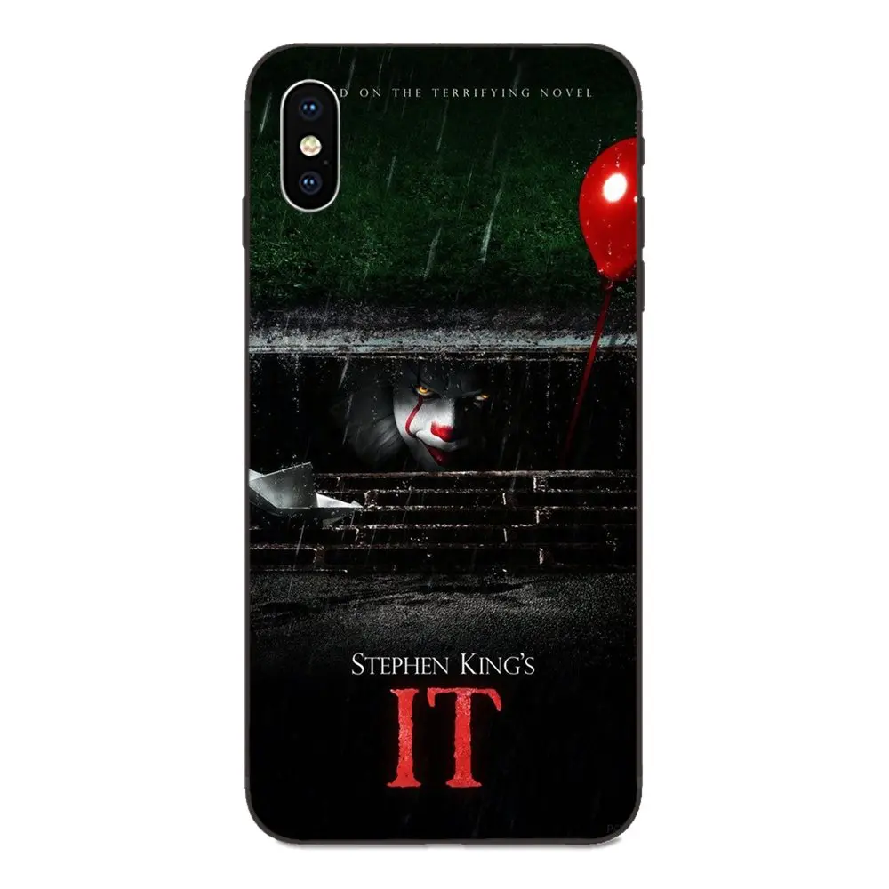 Стивен Кинг это клоун ужас мягкая Розничная Новая мода для Apple iPhone X XS Max XR 4 Φ 5 4S SE 6