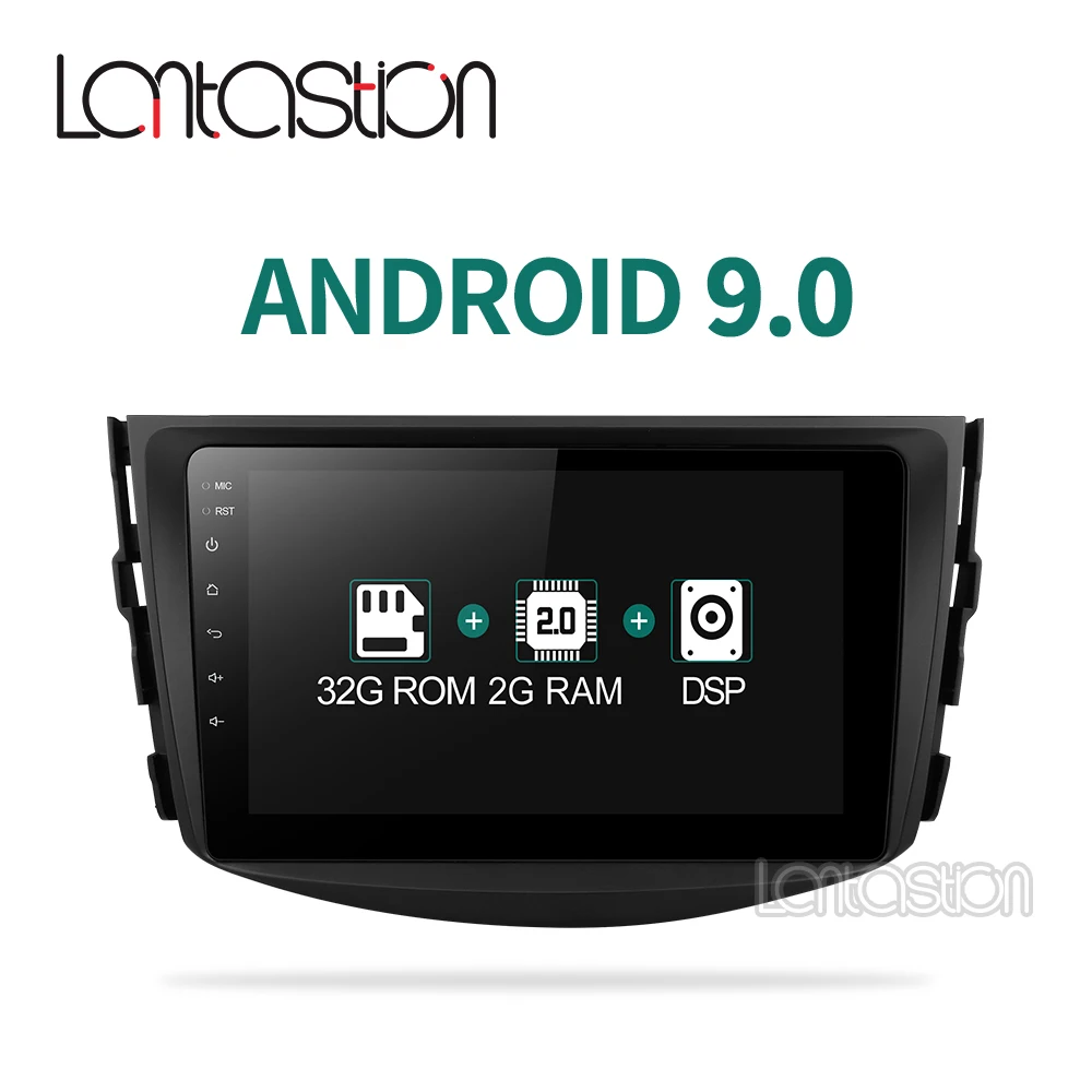 Android 9 0 2 + 32G DSP автомобильный DVD gps навигационный плеер Автомобильный dvd для toyota rav4