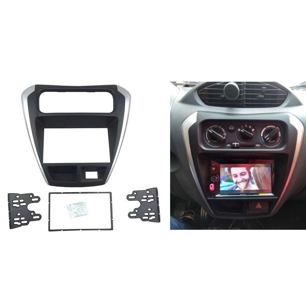 Двойной Din фасции Для 2014 Suzuki Alto 800 Радио DVD стерео CD панель установка приборной