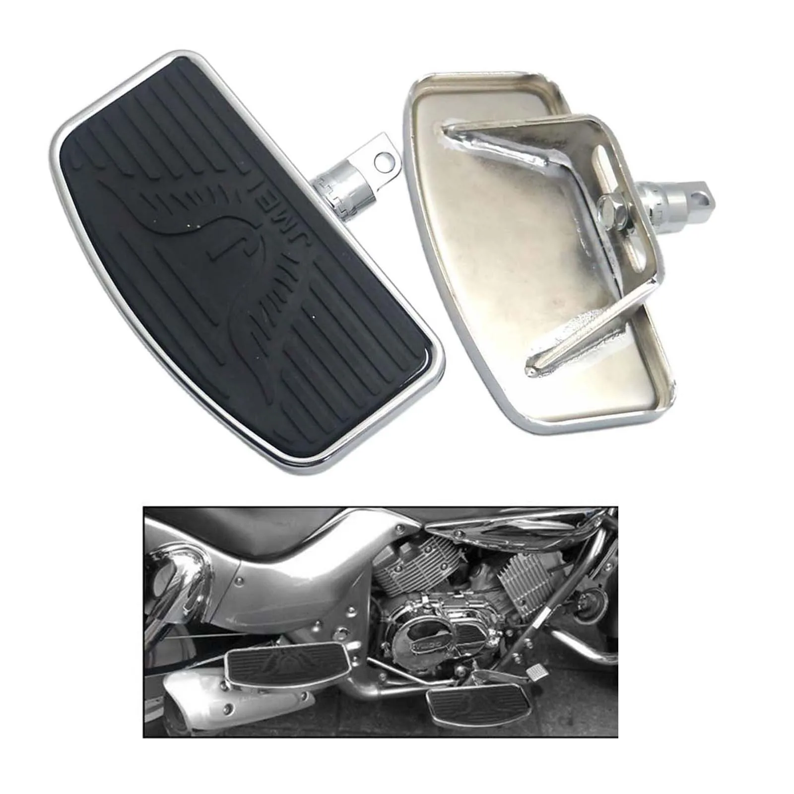 

Modified Rear Passenger Footrest Pedals for Harley 883 1200