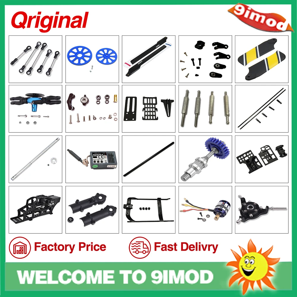 

Оригинальный моторчик Walkera V450D03 с пропеллером сервопривод ESC приемник роторная головка зажим рамка приземление звено