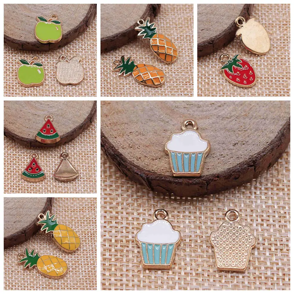 

Charms For Jewelry Making Kit Pendant Diy Jewelry Accessories Drip Food Charms