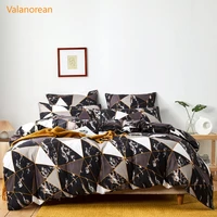 colorful rhombus style dropshipping starry sky design duvet cover pillowcase us full king au single queen uk double 23pcs