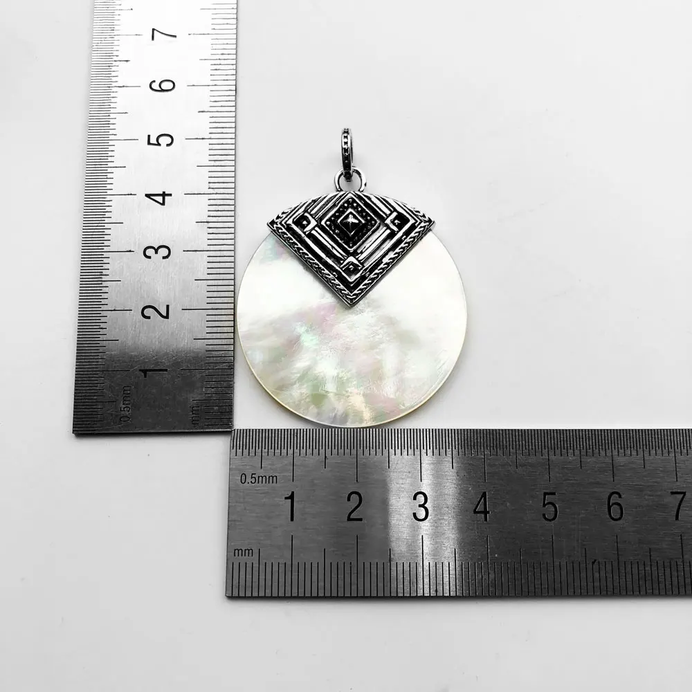 Подвески для дисков из розового золота колье стерлингового серебра 925 пробы с