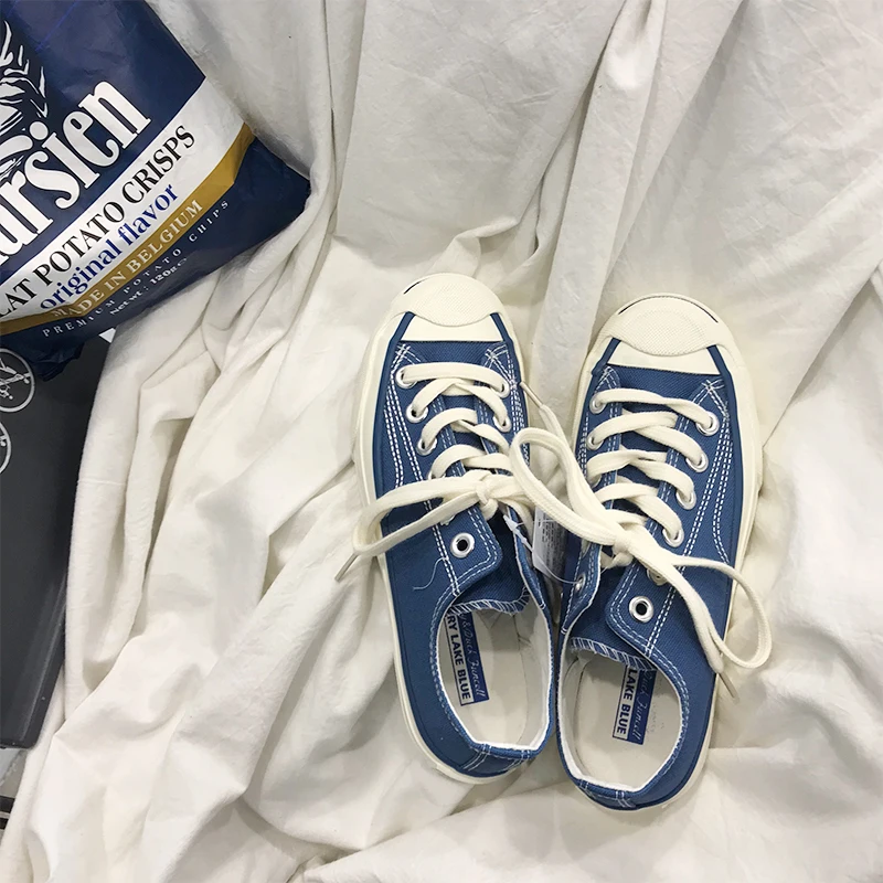 Женская обувь в стиле ретро женская парусиновая коллекция 2020 года сезон весна