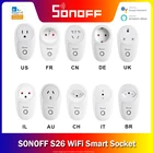 Умная розетка SONOFF S26 с поддержкой Wi-Fi, ЕССШАВеликобританияКитайАвстралия