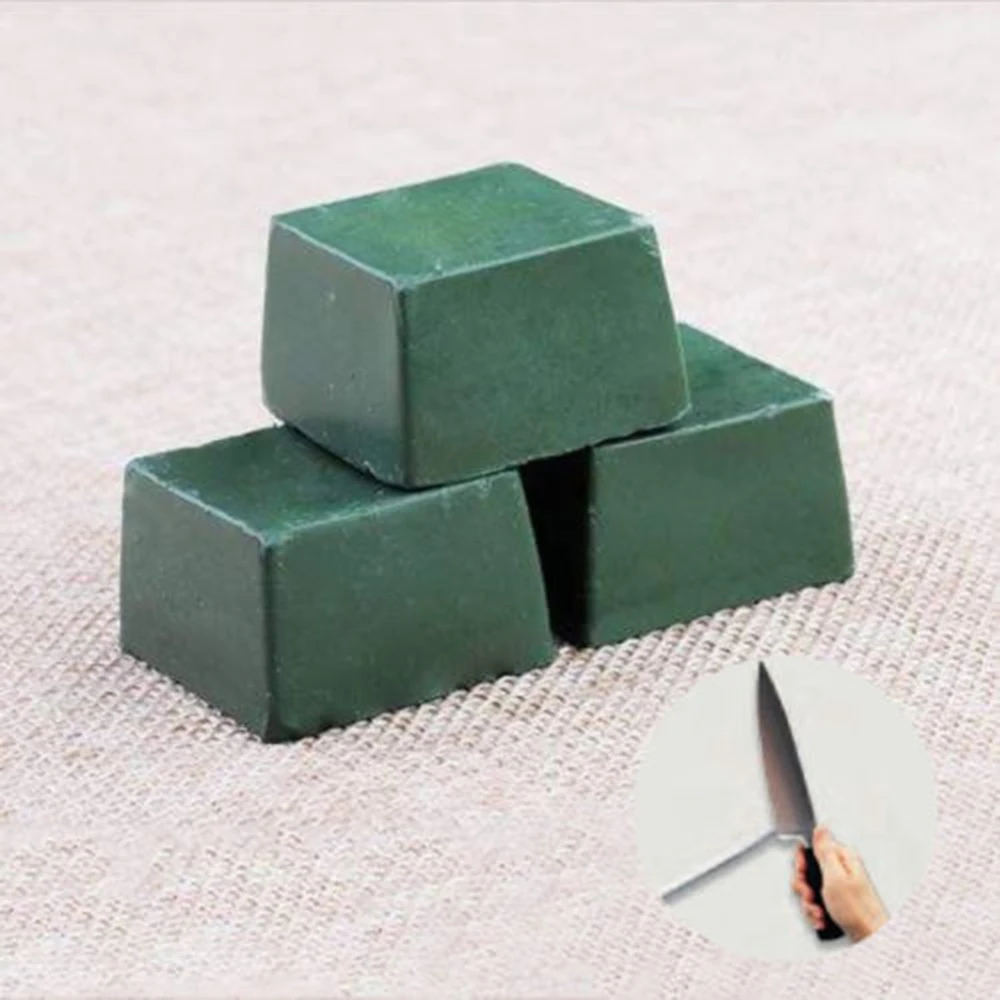 3 шт. ручной работы кожаные абразивная паста строп Ножи заточка Полирующий крем