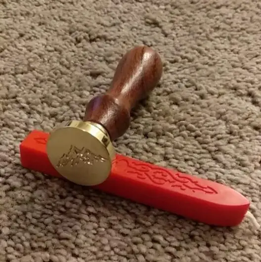 Восковый узор гор печать B21 на заказ Свадебный Воск начальный штамп деревянная