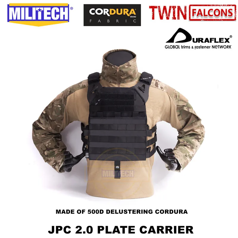 MILITECH TW TWINFALCONS JPC 2,0 несущий тактический жилет из DELUSTERING CORDURA MIL SPEC несущий жилет CRYE CP жилет