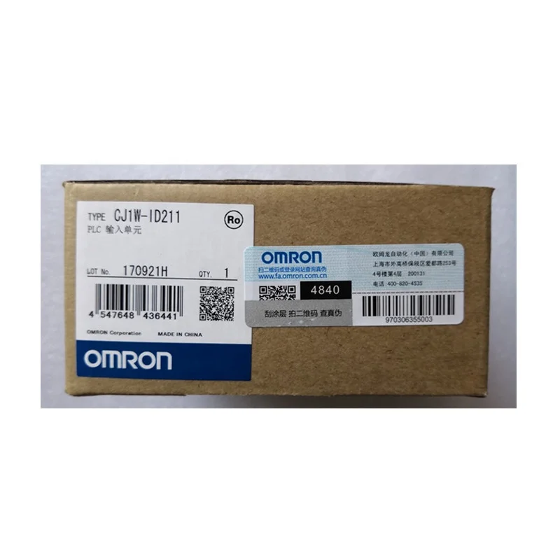 

OMRON CJ1W-ID211 16 Input/Output (I/O) Capacity Input Unit