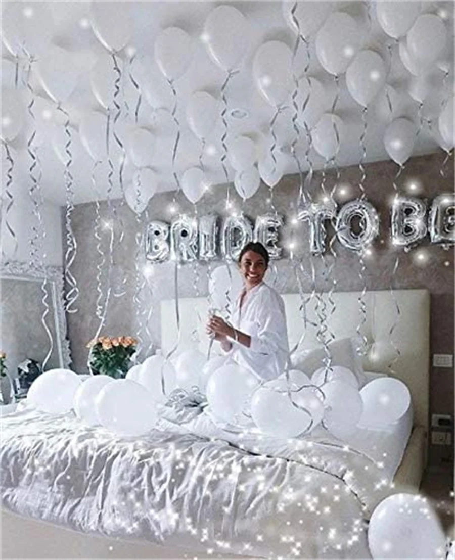 Воздушные шары из фольги цвет розовое золото буквы BRIDE TO BE для свадебной команды