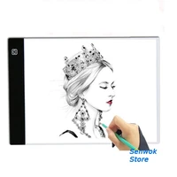 new a4 led drawing tablet light box copy board electronic art digital draw pads usb graphics pad painting writing table