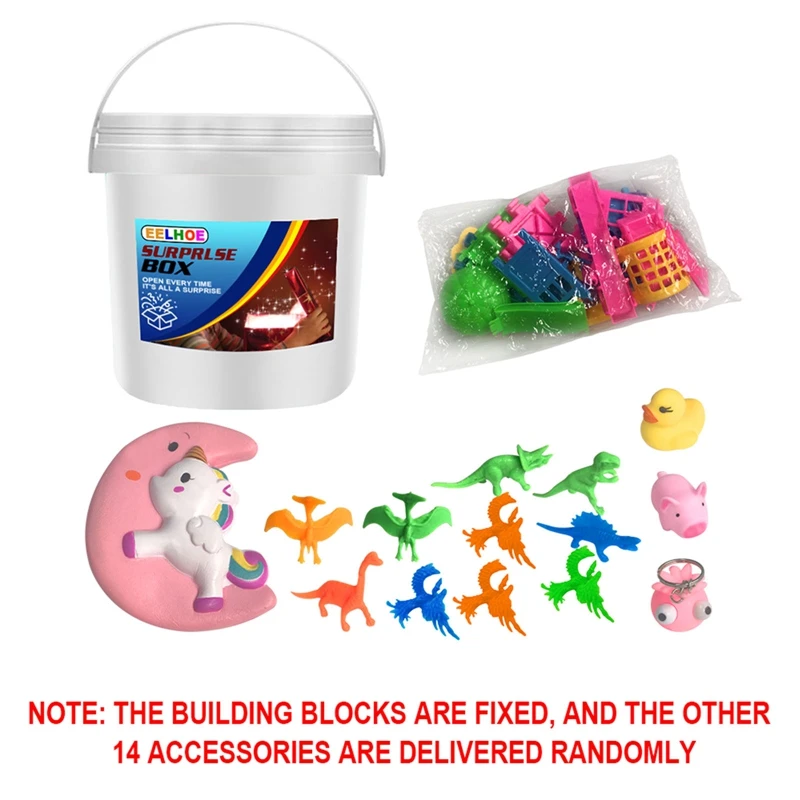 

Креативный набор с ведром, фигурки динозавров, набор моделей кукол, милая мультяшная фотография, коллекция на день рождения, подарок для дет...