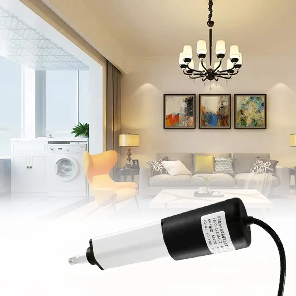 Электрический толкатель толкателя электродвигатель линейный телескопический