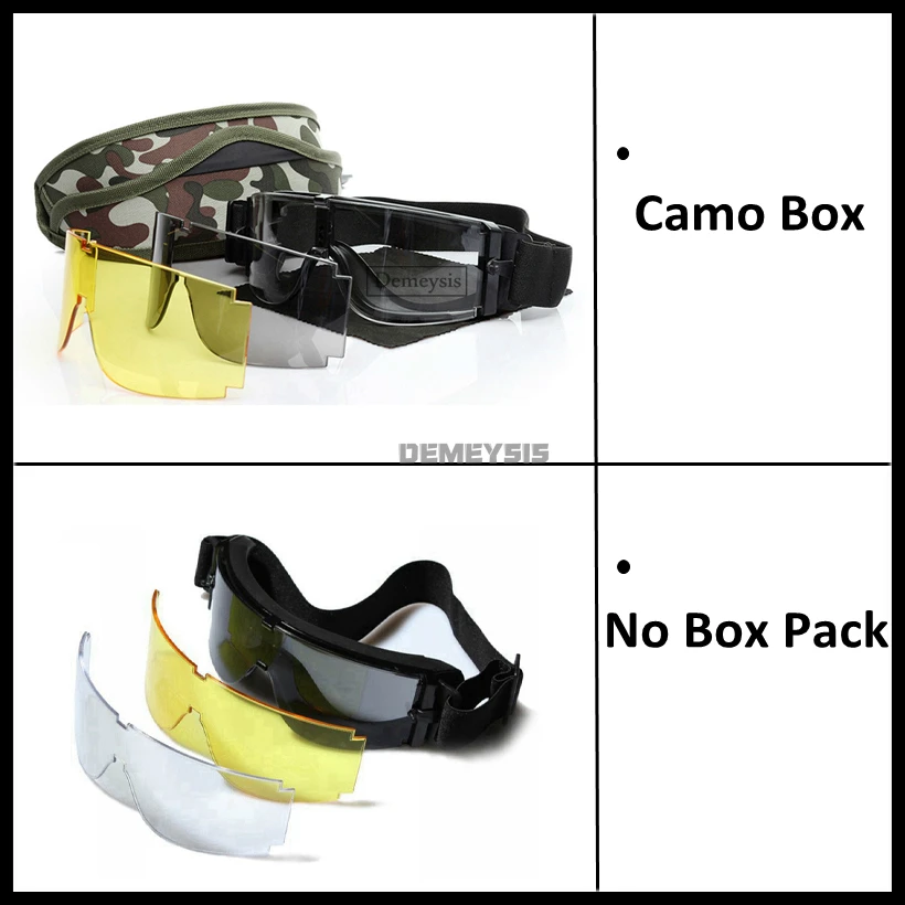 Военные тактические очки военные солнцезащитные с УФ защитой Защитные Уличные