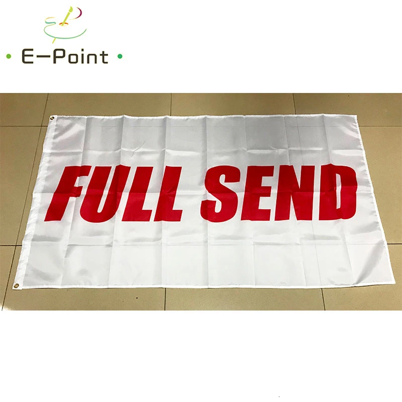 

Белый фон Красная Полная отправка флага 2 фута * 3 фута (60*90 см) 3 фута * 5 футов (90*150 см) размер рождественские украшения для дома флаг баннер