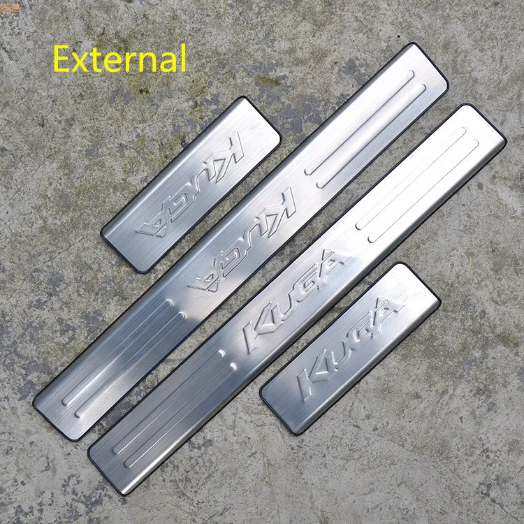 Высококачественная нержавеющая сталь порог машины Анти Царапины доска защита