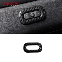 abs carbon fibre car styling accessories for jeep grand cherokee 2014 2015 2016 2017 car seat memory button cover trims 1pcs
