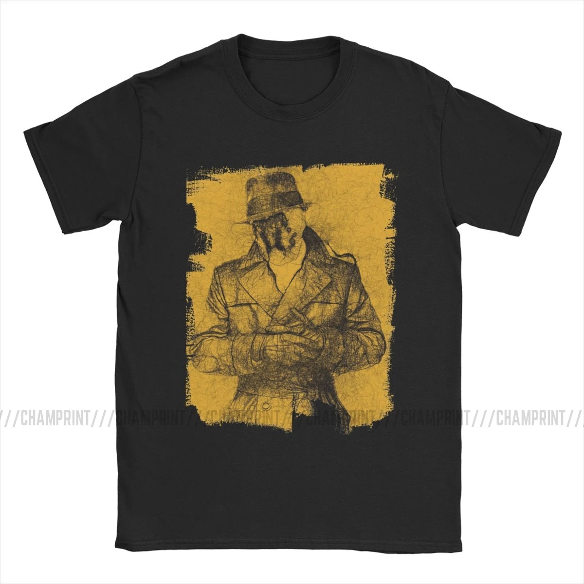 Who Watches Watchmen T Shirt for Men Cotton T-Shirt Crewneck Smiley Dr Manhattan Heroes Tee Short Sleeve Clothing | Мужская одежда
