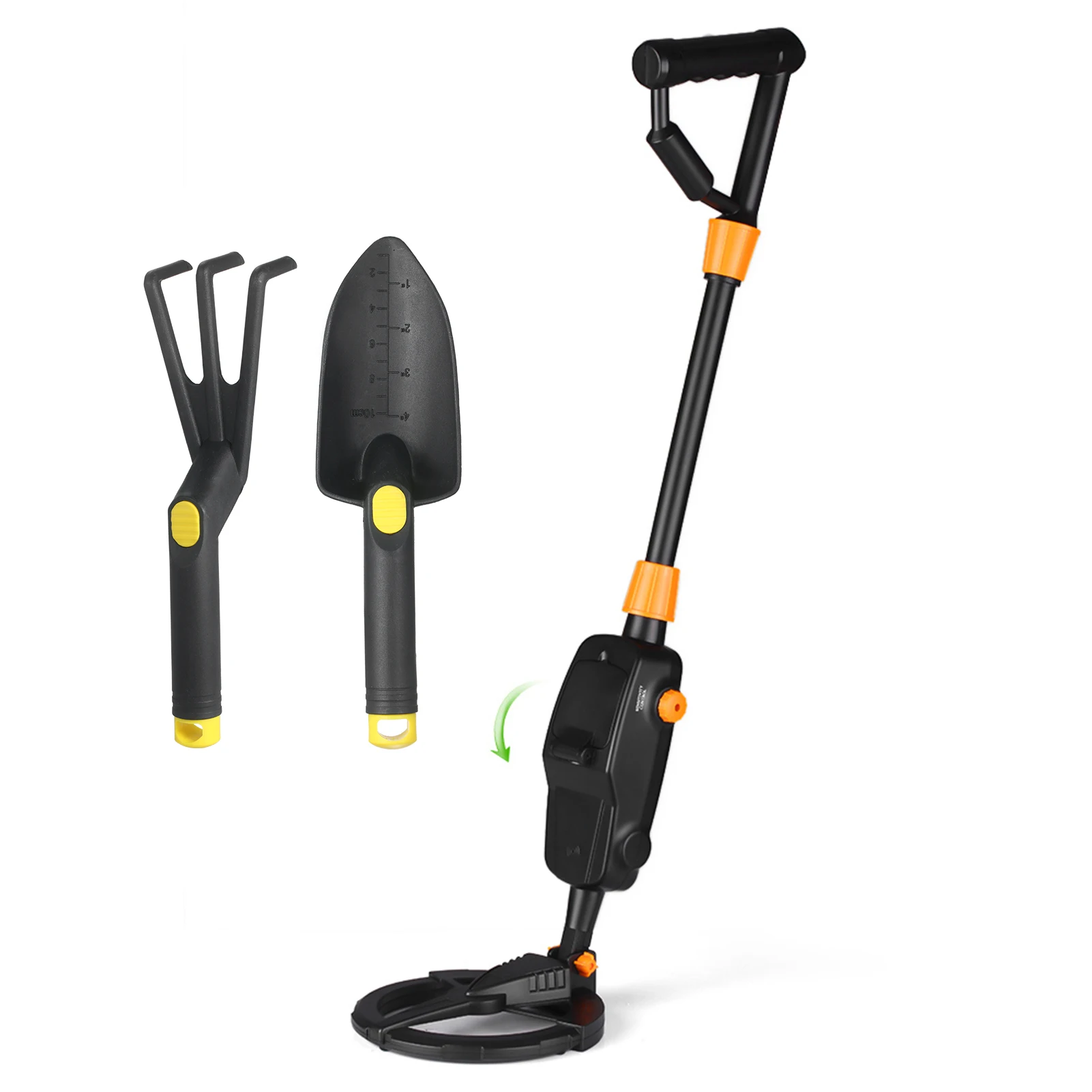 

Children Lightweight Handheld Metal Detector Gold Digger Treasure Hunter Tracker Seeker with Waterproof Search Coil for Kids