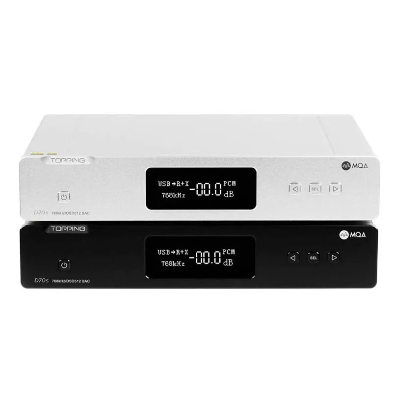 TOPPING D70S 2*AK4497 Full Balanced MQA Decoder Bluetooth 5.0 LDAC 32Bit/768K DSD512 XMOS XU216 Hi-Res DAC | Электроника