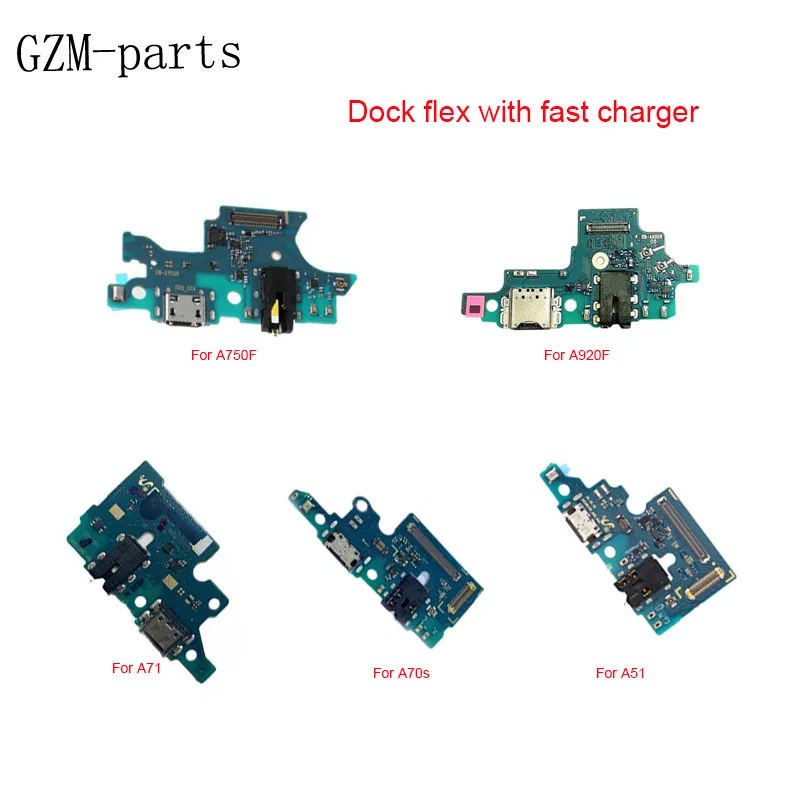 GZM запчасти 1 шт. для Samsung Galaxy A71 A70s A51 A90 A800 A750F A920F A10E A50s док станция зарядки USB Разъем