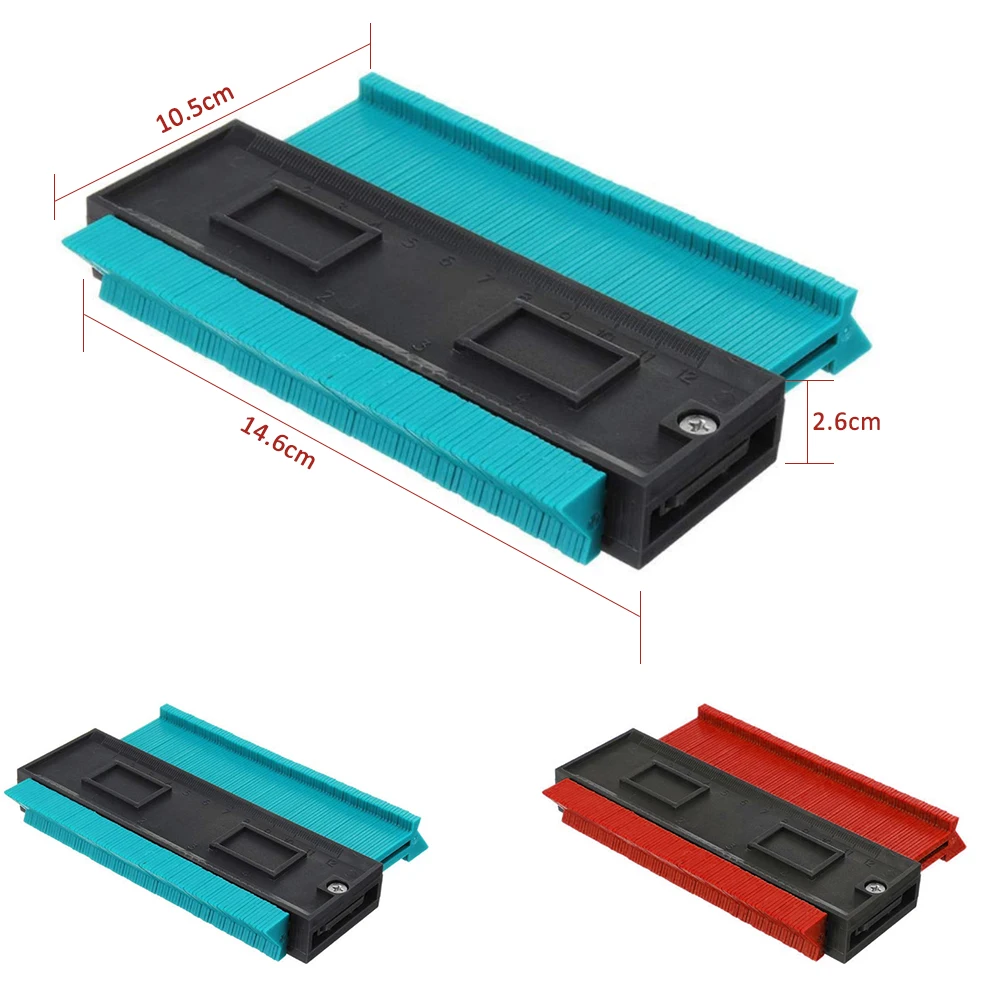 Неправильный контурный метр изогнутая линейка пластиковый инструмент профиль