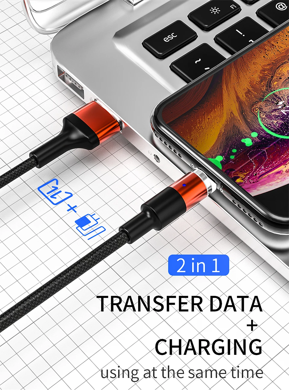 Магнитный кабель USB Micro usb type C, адаптер для быстрой зарядки для телефона, Microusb type C, магнитное зарядное устройство USB C для iPhone, samsung, huawei
