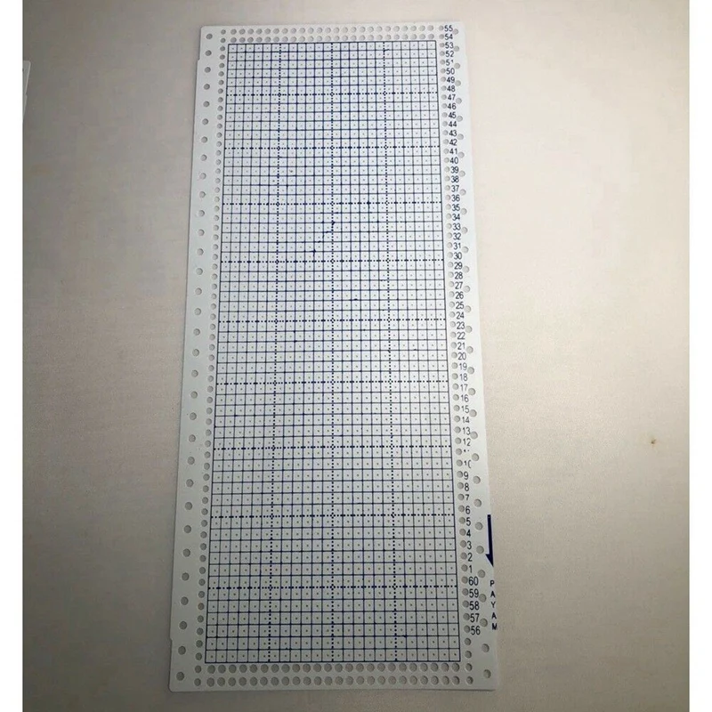 

50 Pcs Blank Punch Card 24 Stitches for Brother/Silver Reed/Studio/Singer