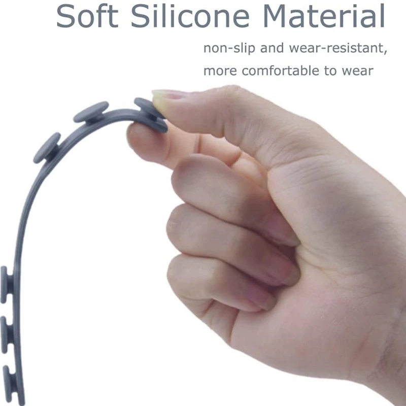 

6 Pcs Mask Strap Extenders Snugly Extending for Mask Band Mask Belt of Masks Compatible with All Kinds of Mask