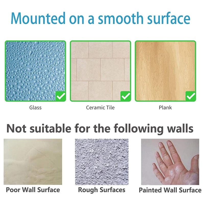 

2-Pack Corner Shower Caddy, Stainless Steel Wide Space Shower Shelf with Adhesive, Hanging Storage Organizer Strong and Sturdy f