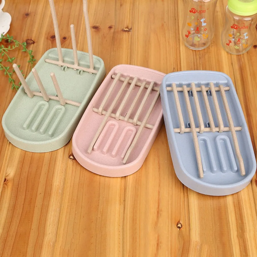 Съемная пшеничная соломенная бутылка для детского молока сушилка портативная