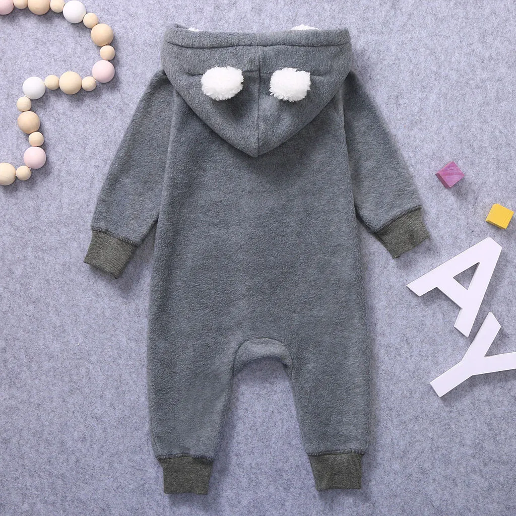 SAGACE/Теплый хлопковый зимний комбинезон для новорожденных младенцев одежда