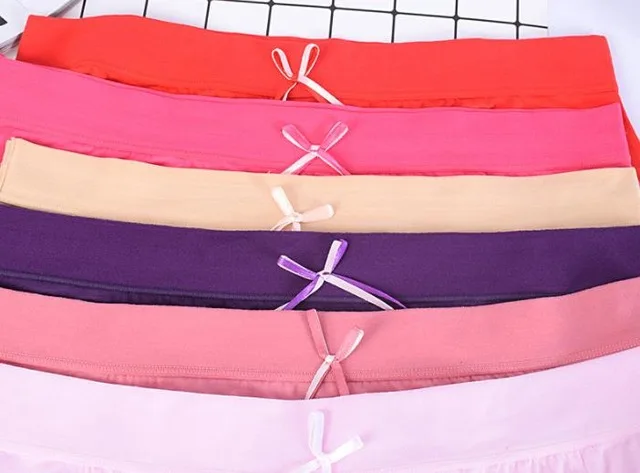 Random color QA283, нижнее белье с высокой талией, удобное, модальное, женское нижнее белье, Culotte Femme размера плюс 6XL, сексуальные трусики, трусы - Цвет: Random color