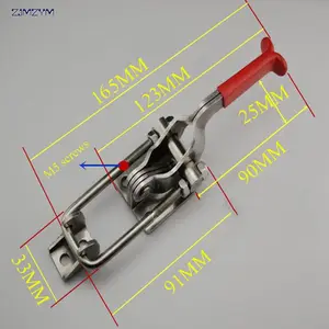 Фиксатор 350 кг, Рычажная защелка, промышленный фиксатор