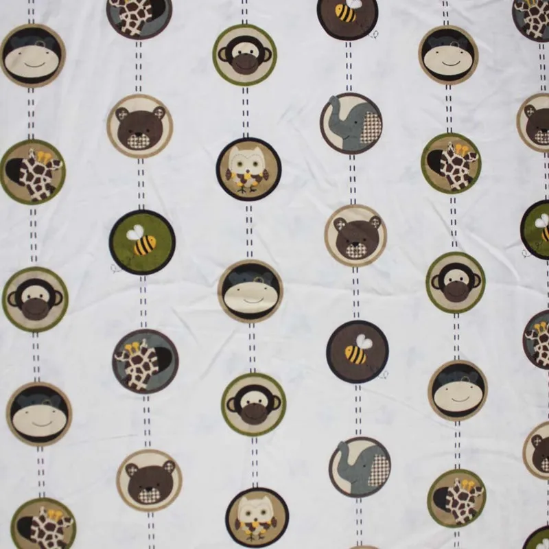 Акция наборы для детской кроватки с бампером органайзер из 100% хлопка 7 шт. детское