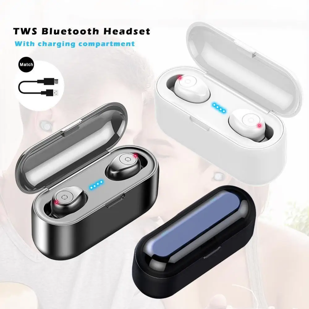 Мини 5 0 наушники TWS True беспроводные в ухо 3D стерео наушник гарнитура Handfree