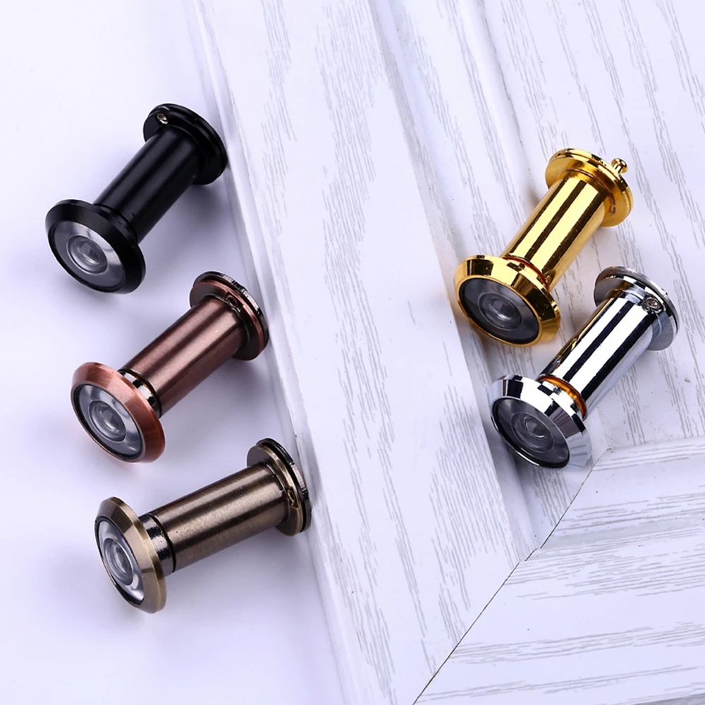 Новый дверной зритель 220 градусов 16 мм Сплав Темпер Регулируемая домашняя камера